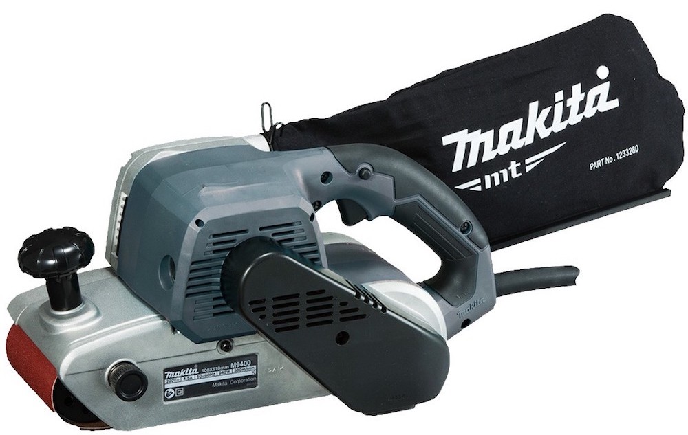 Makita Belt Sander 4"x24", 940W, 380m/min, 6kg M9400G